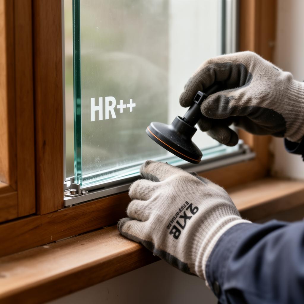 Glaszetten en HR++ beglazing
